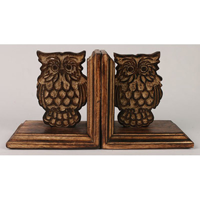 Owl Bookends - Click Image to Close